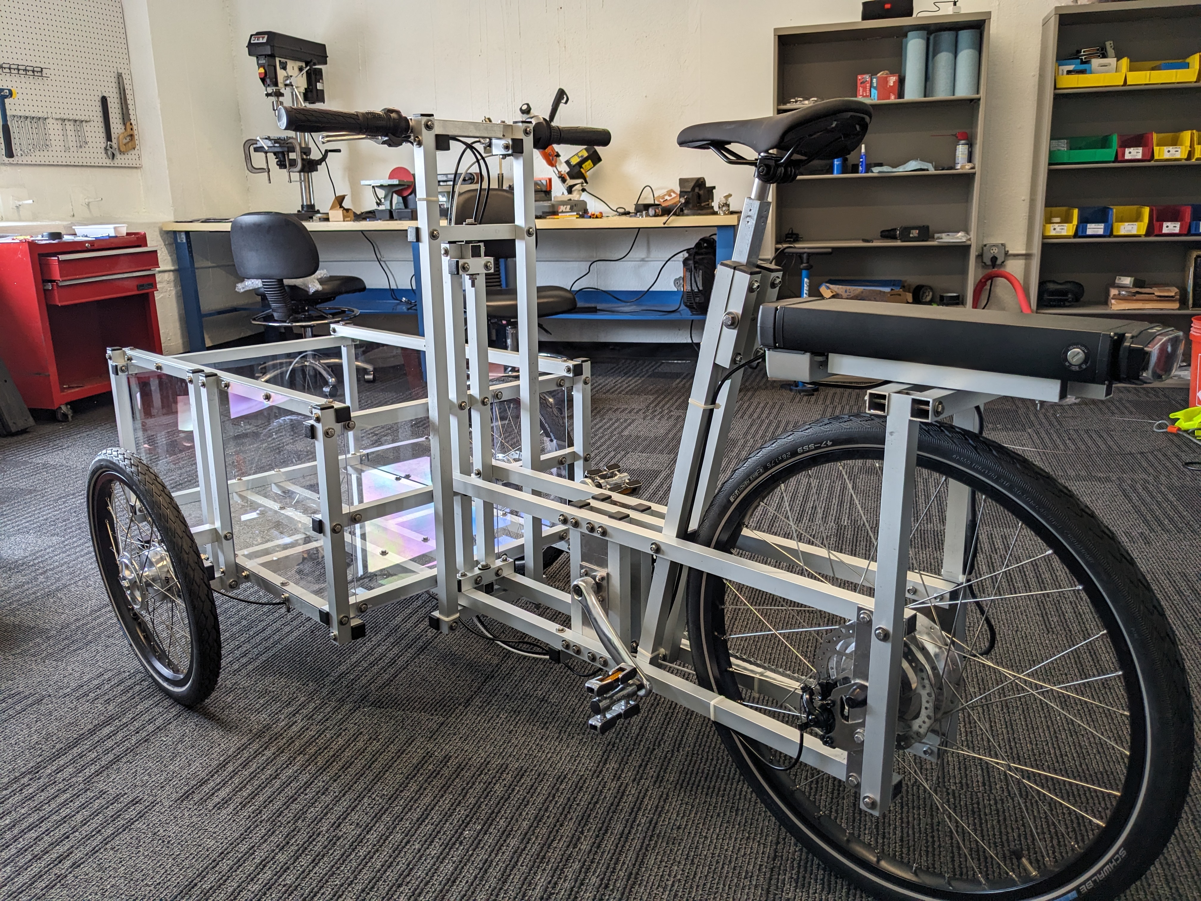 We finished the demo XYZ TRIKE!